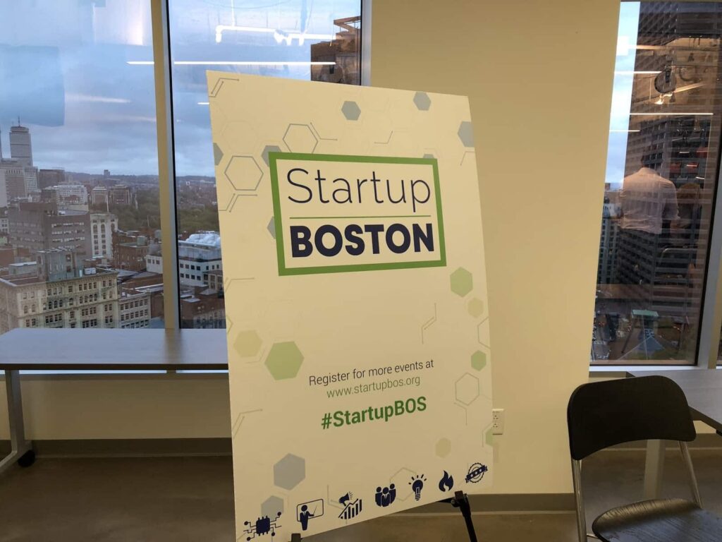 StartupBostonSign